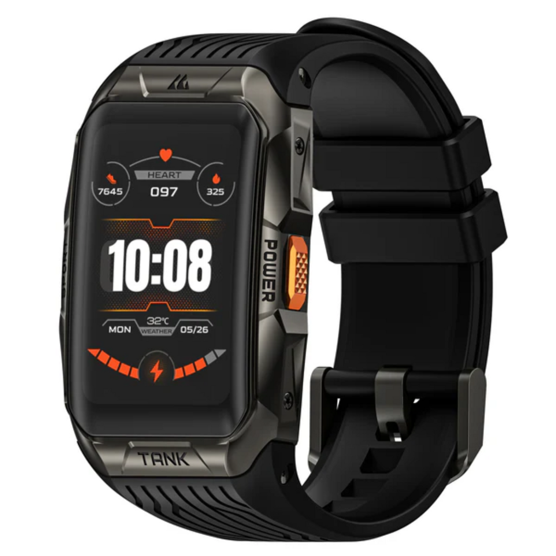 KOSPET Tank X2 waterproof smartwatch with fitness tracking and customizable watch faces
