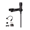 VMIDirect Lavalier Lapel Clip-on Microphone with accessories for clear audio recording