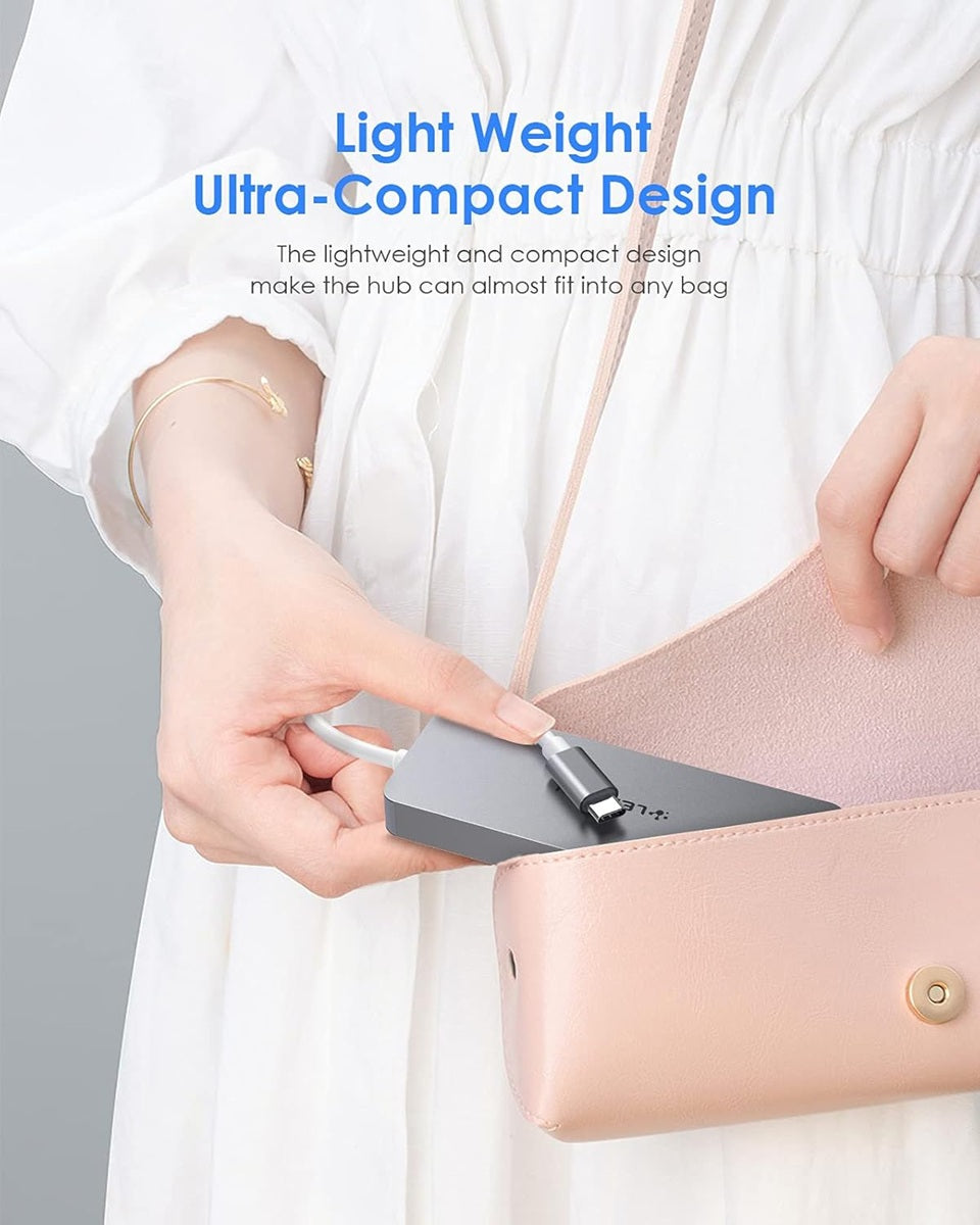 LENTION C15 Adapter for Samsung Galaxy Book in ultra-compact design fitting easily into a bag