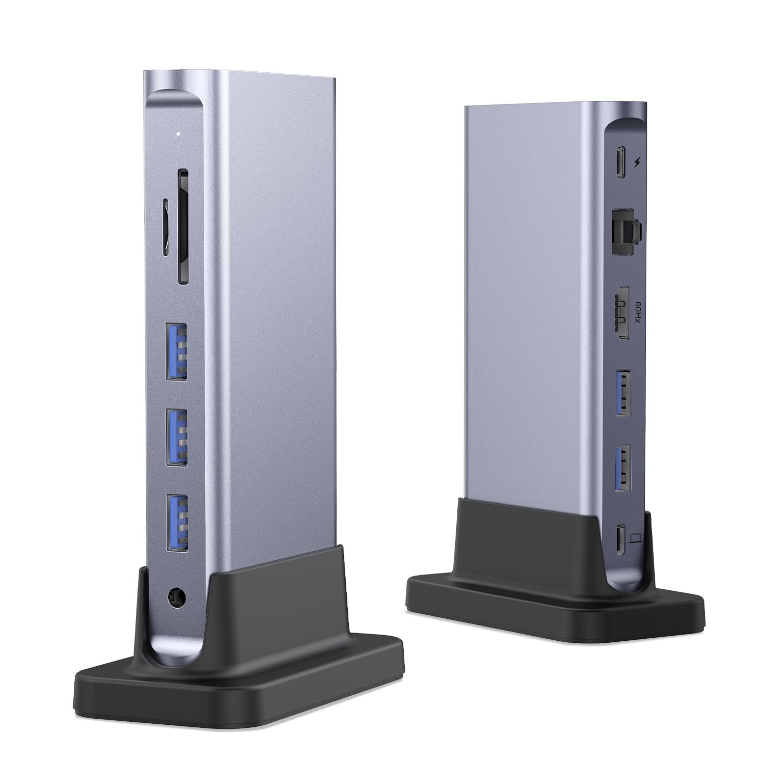 VMIDirect Multiport Hub featuring multiple USB ports and card reader in sleek design