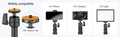 VMIDirect LS11 Removable Desk Stand for cameras, phones, and lights with 1/4 inch screw tip