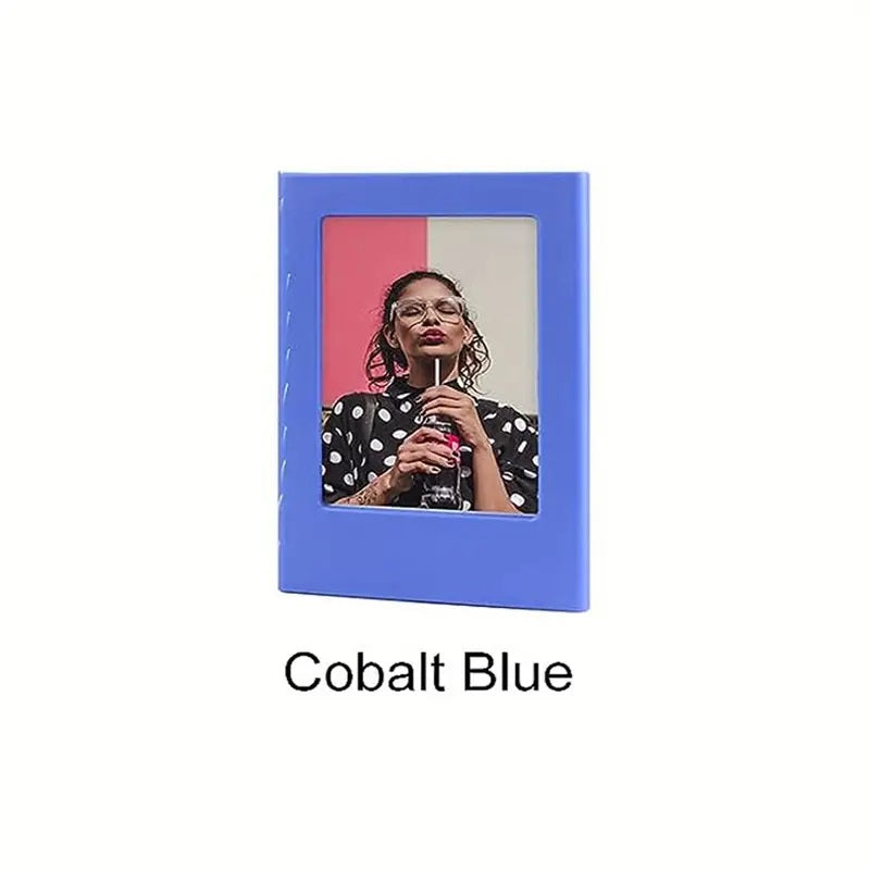 Cobalt Blue Magnetic Photo Frame designed for displaying your favorite pictures stylishly