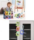 Colorful Magnetic Photo Frame Set for Creative Display on Fridges and Magnetic Surfaces