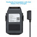 MAV-3830 extra battery for DJI Mavic shown with compatible Mavic Pro charger