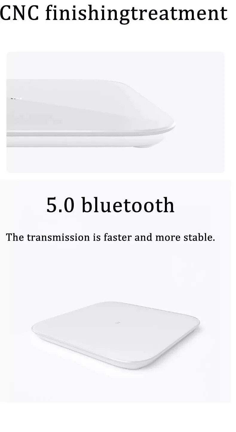 VMIDirect Smart Body Scale with CNC finishing and 5.0 Bluetooth for fast and stable transmission