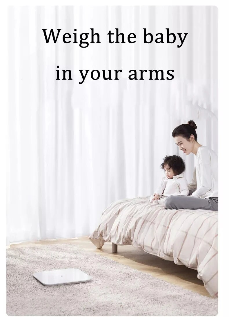 VMIDirect Smart Body Scale for weighing babies in your arms at home