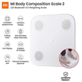 Mi Smart Body Scale with LED Display and Bluetooth 5.0 for Body Composition Tracking