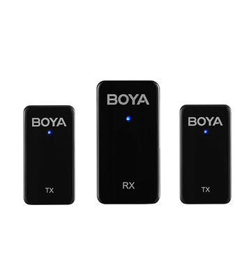 BOYA WMIC5 M2 2.4GHz Wireless Dual Lavalier Microphone