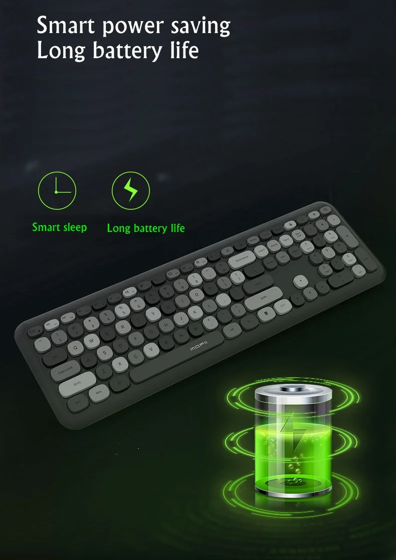 Mofii 666 keyboard and mouse for PC set with multiple colorful keyboards and matching mice