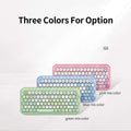 Three MOFII HONEY BT keyboard options in pink mix, blue mix, and green mix colors with hexagonal keys