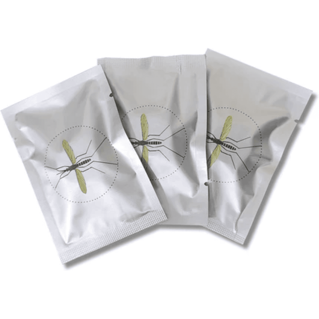 Mosquito lure packs designed to attract and trap mosquitoes effectively