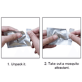 Step-by-step instructions for using VMIDirect mosquito lure attractant packaging