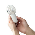 VMIDirect portable fan in hand, compact design for easy outdoor use and cooling