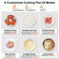VMIDirect Multifunctional Food Cooker with 24 cooking modes including rice, porridge, and soup functions