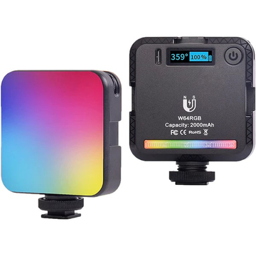 VMIDirect Multifunctional Magnetic RGB Video Light with adjustable brightness and color gradient features