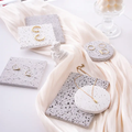 Natural Stone Props arranged on a soft fabric backdrop with jewelry for stylish photography
