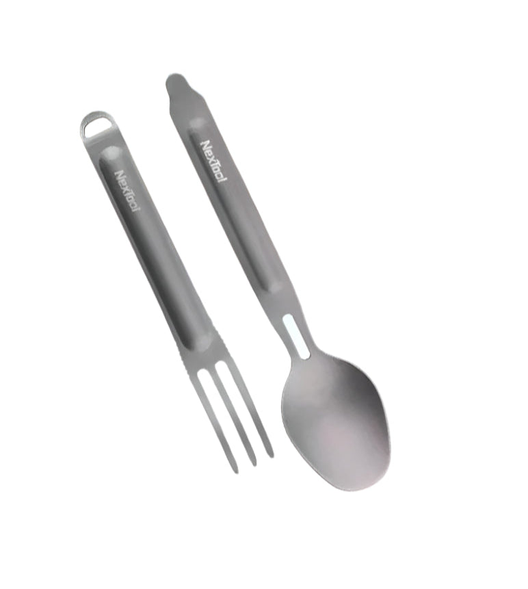 VMIDirect Cutlery Set Fork and Spoon in Sleek Stainless Steel for Outdoor Dining