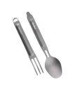 VMIDirect Cutlery Set Fork and Spoon in Sleek Stainless Steel for Outdoor Dining