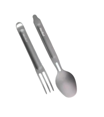 VMIDirect Cutlery Set Fork and Spoon in Sleek Stainless Steel for Outdoor Dining
