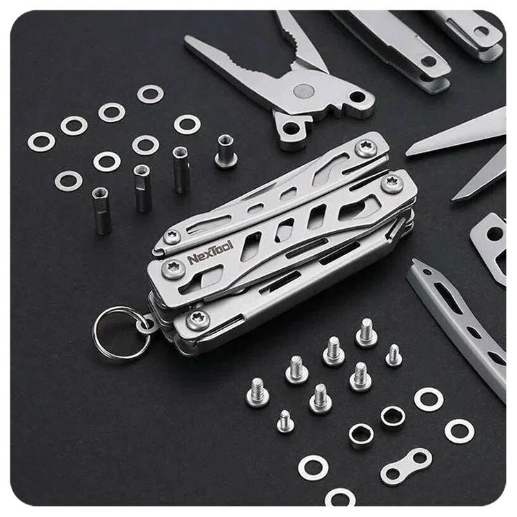 VMIDirect Mini Pocket Knife And Pliers with multiple tools and parts for versatile use
