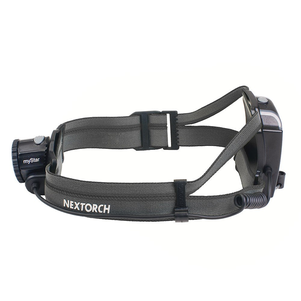 VMIDirect Focus-Adjustable Rechargeable LED Head Lamp with adjustable straps for hands-free lighting