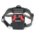 VMIDirect Focus-Adjustable Rechargeable LED Head Lamp with Adjustable Straps and Red Safety Light