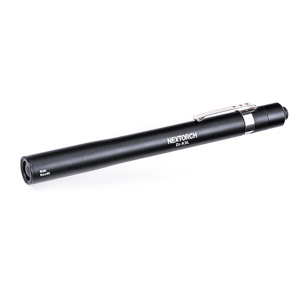 VMIDirect UV Flashlight in sleek black design, ideal for inspecting with the Medical Penlight feature