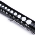 VMIDirect Rechargeable Professional Medical Penlight with measurement markings for precise application