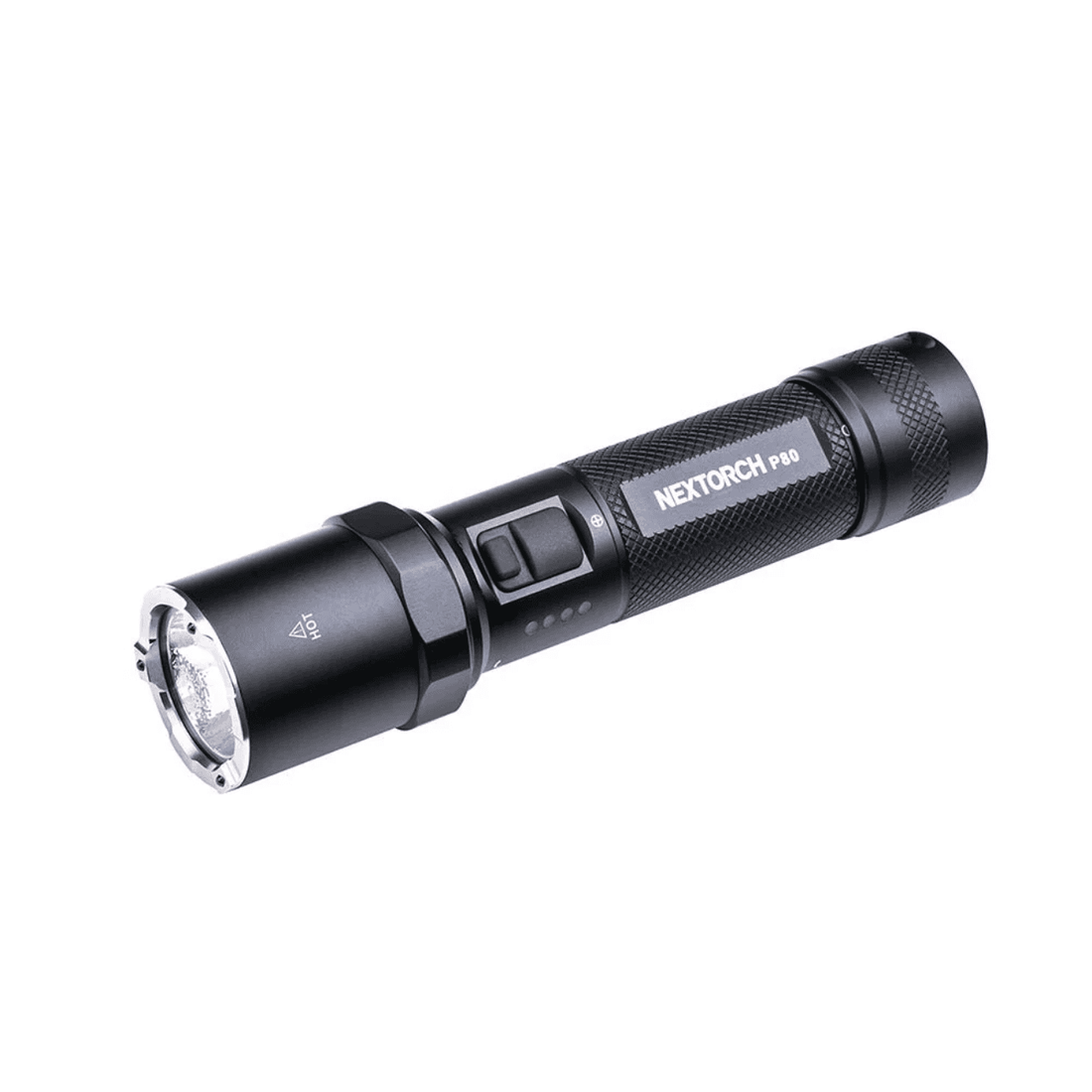Rechargeable Tactical Flashlight by VMI Direct with durable design and powerful LED beam
