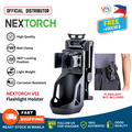 VMIDirect Tactical LED Flashlight Rechargeable Holster with 360 Degree Locking Position and Lightweight Design