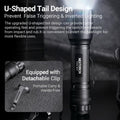 VMIDirect Tactical LED Flashlight with U-Shaped Tail Design for Optimal Performance and Portability