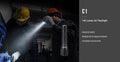 VMIDirect Tactical Waterproof Rechargeable Flashlight with 140 lumens for versatile use