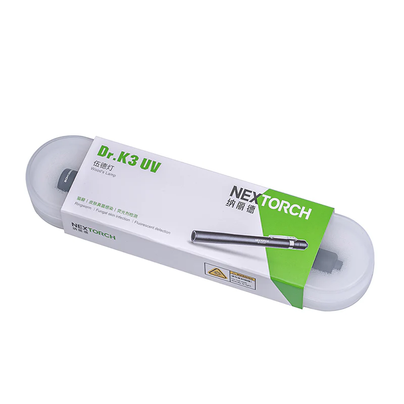 VMIDirect UV Penlight Forensic Medical Torch in packaging for detecting fluids and stains