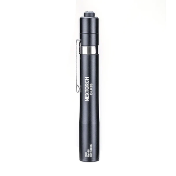 VMIDirect Black Nextorch DX153 LED White Light Medical Penlight with Pocket Clip for Easy Carry
