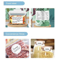 VMIDirect Thermal Label Stickers Patterned for easy organization of food and convenience store items