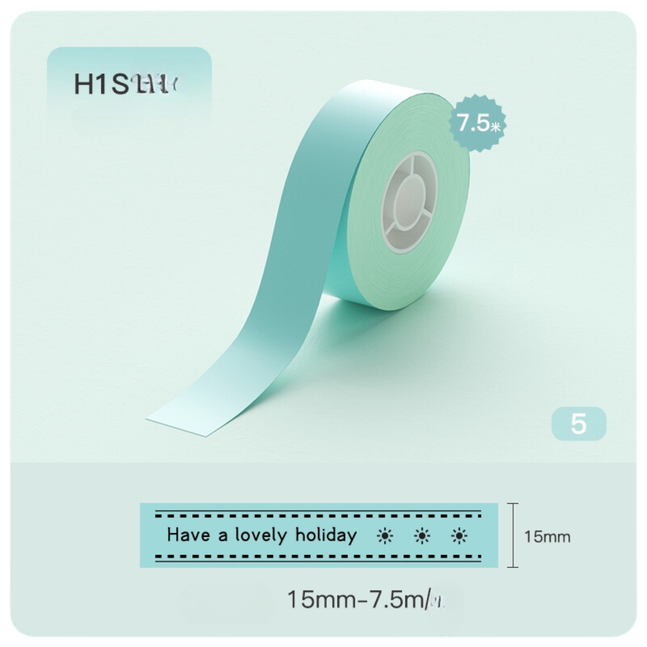VMIDirect Waterproof Oil-Proof Thermal Label Stickers on a Roll, Ideal for Holiday Gifts