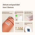 Waterproof Oil-Proof Thermal Label Stickers showcasing features like safety and environmental protection