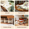 VMIDirect Waterproof Oil-Proof Thermal Label Stickers for creative storage and DIY projects