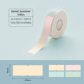 NIIMBOT B18 Thermal Transfer Label And Cable Sticker Roll With Carbon Ribbon
