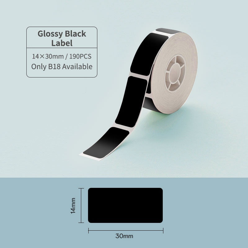 NIIMBOT B18 Thermal Transfer Label And Cable Sticker Roll With Carbon Ribbon