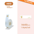NIIMBOT B18 Thermal Transfer Label And Cable Sticker Roll With Carbon Ribbon