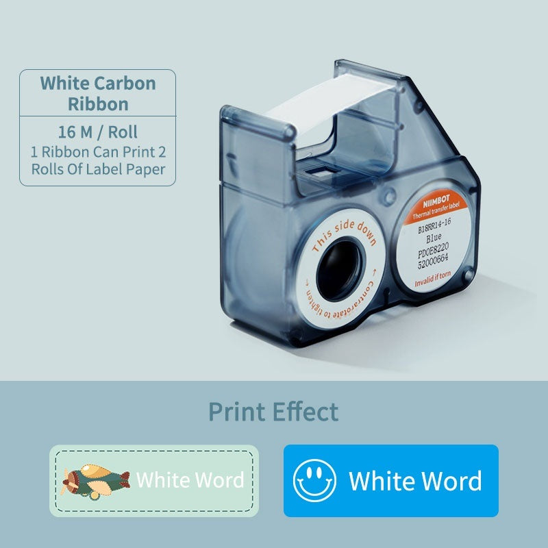 VMIDirect Thermal Transfer Label with White Carbon Ribbon for high-quality printing and durability