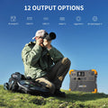VMIDirect Portable Power Station with 12 output options for outdoor photographers and adventurers