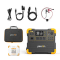 VMIDirect Portable Power Station with various cables and accessories included, perfect for outdoor use