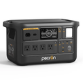 Portable Power Station with multiple AC outlets and a digital display for reliable off-grid power