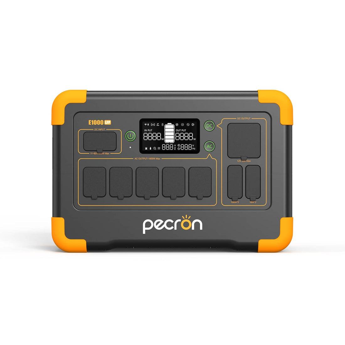 VMIDirect portable power station E1000 with multiple output ports and digital display