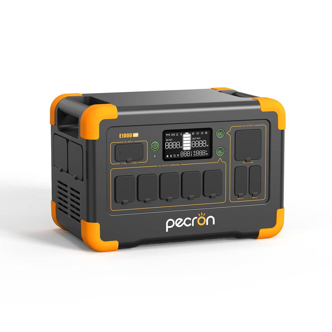 VMIDirect portable power station E1000 with multiple output ports and digital display