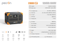 VMIDirect E1000 LFP Portable Power Station with 1024Wh capacity and multiple output options