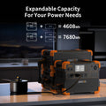 VMIDirect portable power station with expandable capacity for versatile energy solutions
