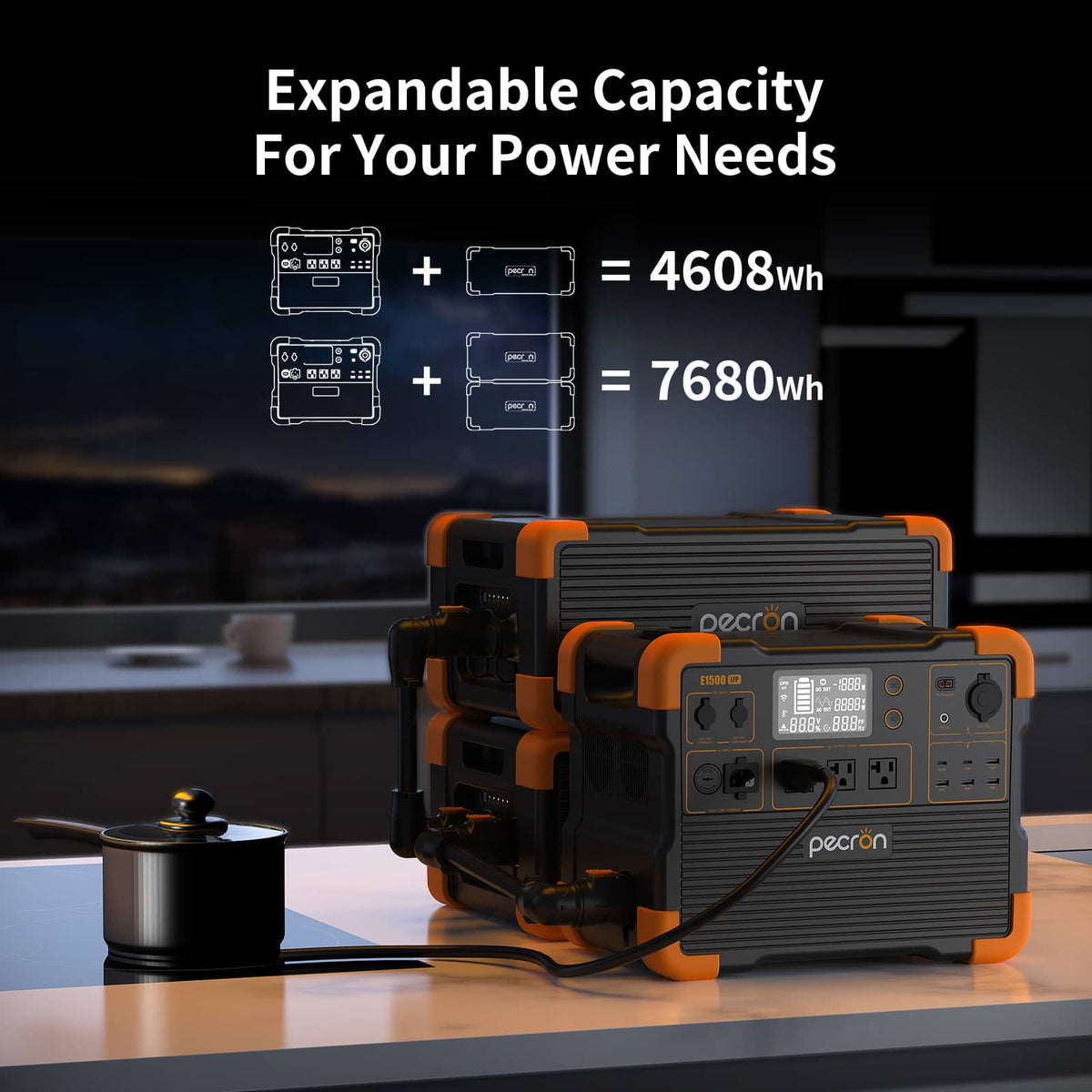 VMIDirect portable power station with expandable capacity for versatile energy solutions